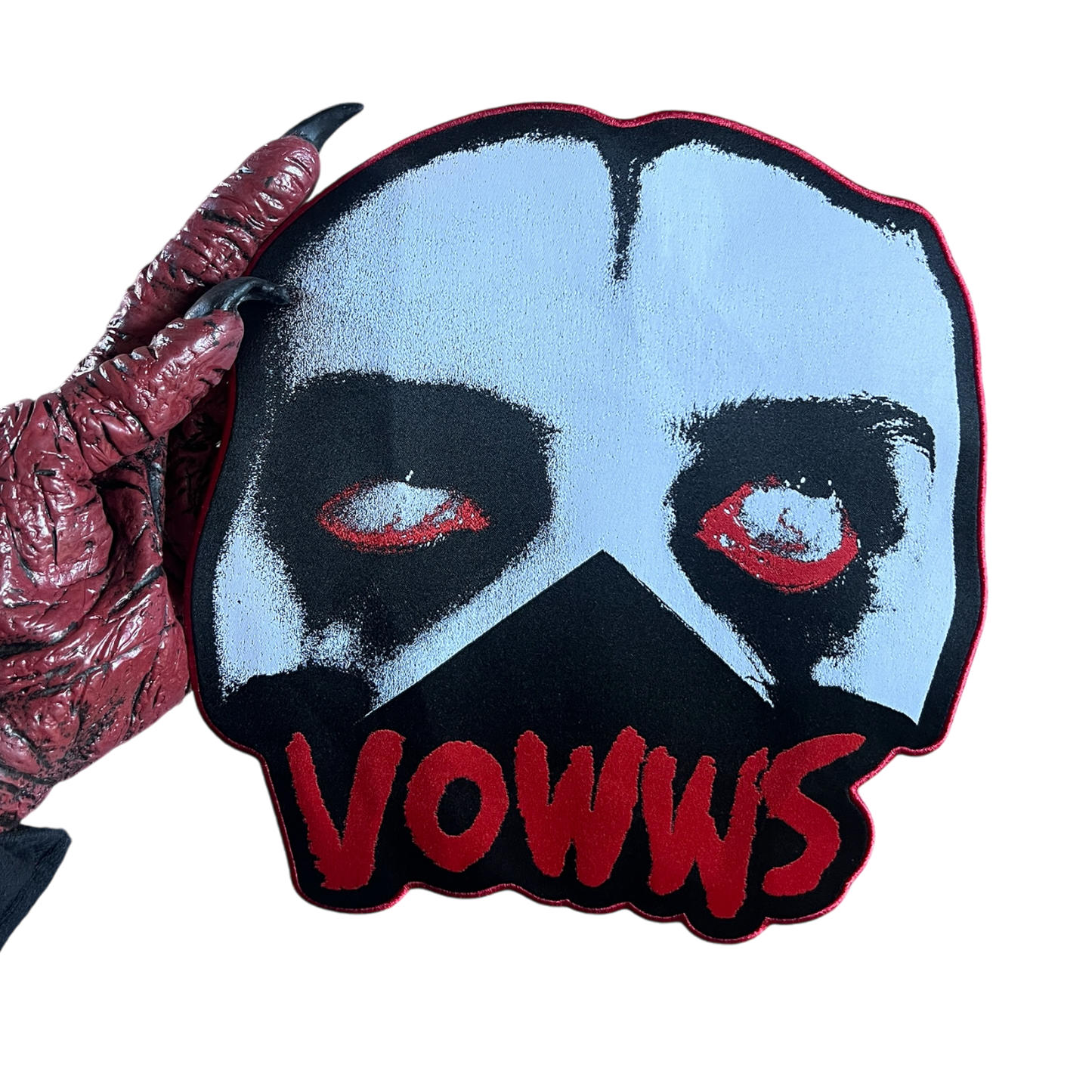 XL Hollow Face Embroidered Patch (10"x11")