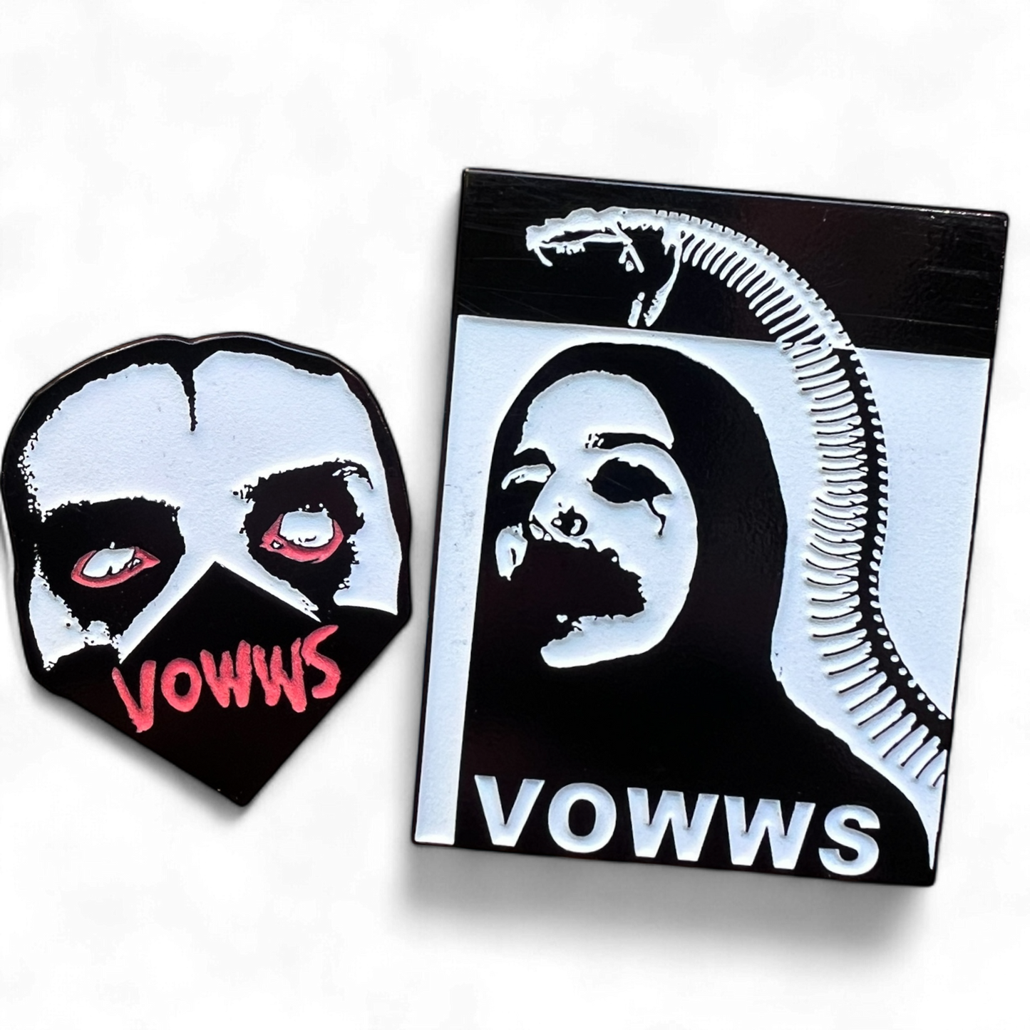 Limited Edition Numbered Glow In The Dark Enamel Pins